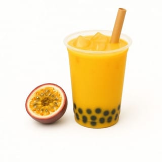 Passionfruit Milk Tea