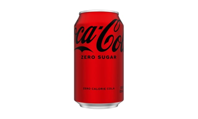 Coca-Cola Zero Can.