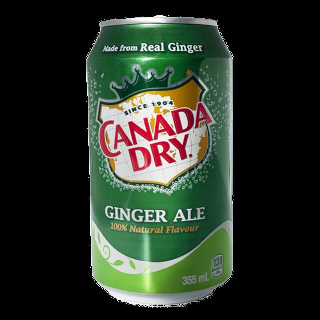 Canada Dry Ginger Ale Can.