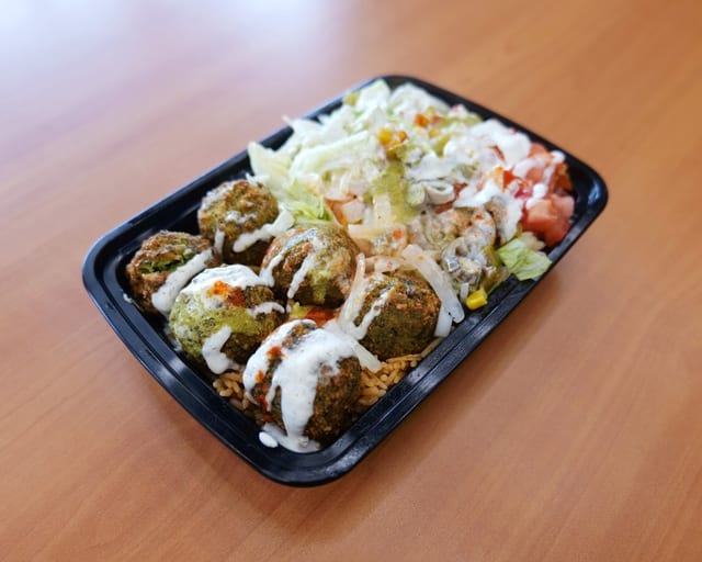 Falafel Platter.