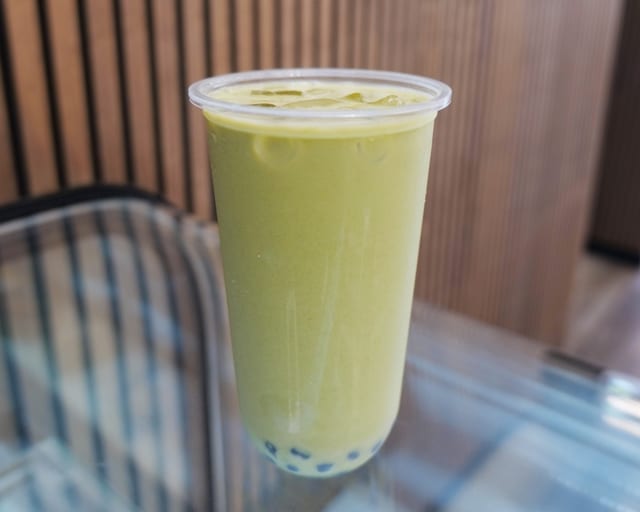 Matcha Milk Tea.