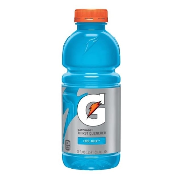 Gatorade Cool Blue.