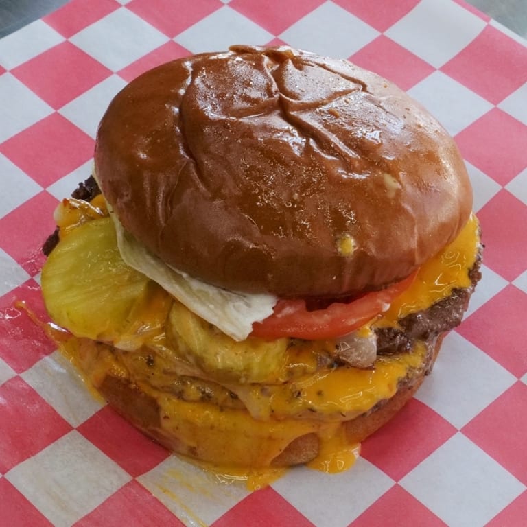 Indulge in Our Cheeseburger