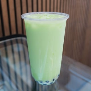 Honeydew Melon Milk Tea